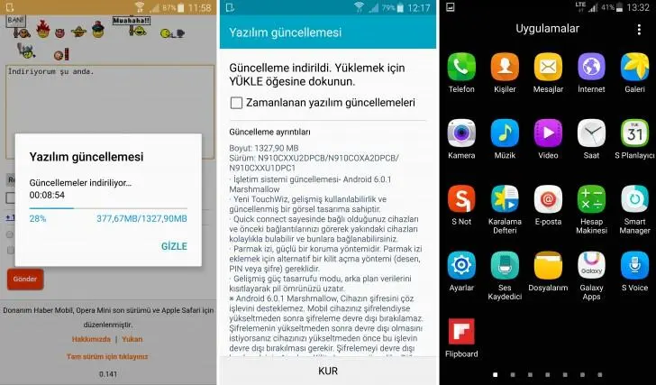 Samsung Galaxy Note 4 на Exynos получает Marshmallow