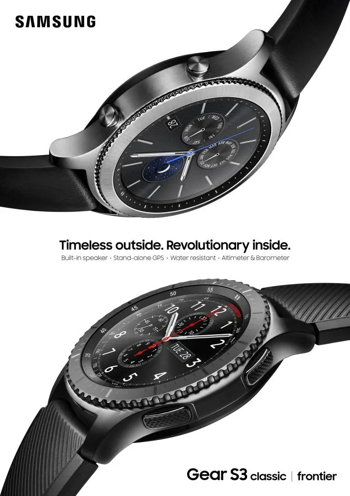 Samsung демонстрирует умные часы Gear S3