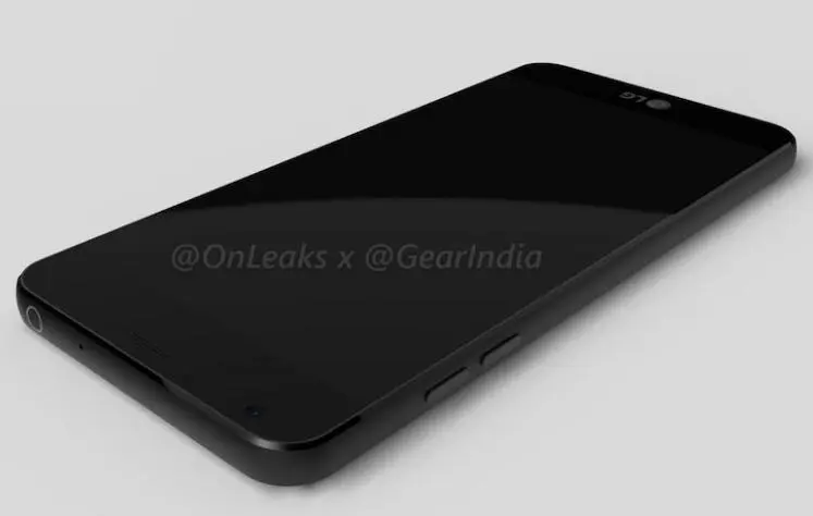 Новые утекшие рендеры смартфона LG G6
