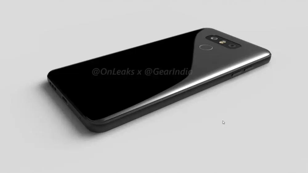 Новые утекшие рендеры смартфона LG G6