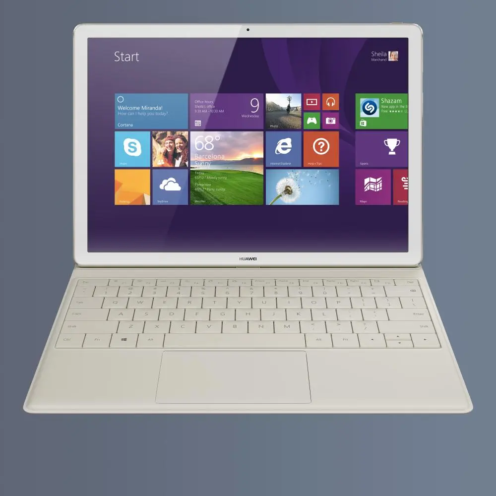 Huawei показала гибрид MateBook на Windows 10