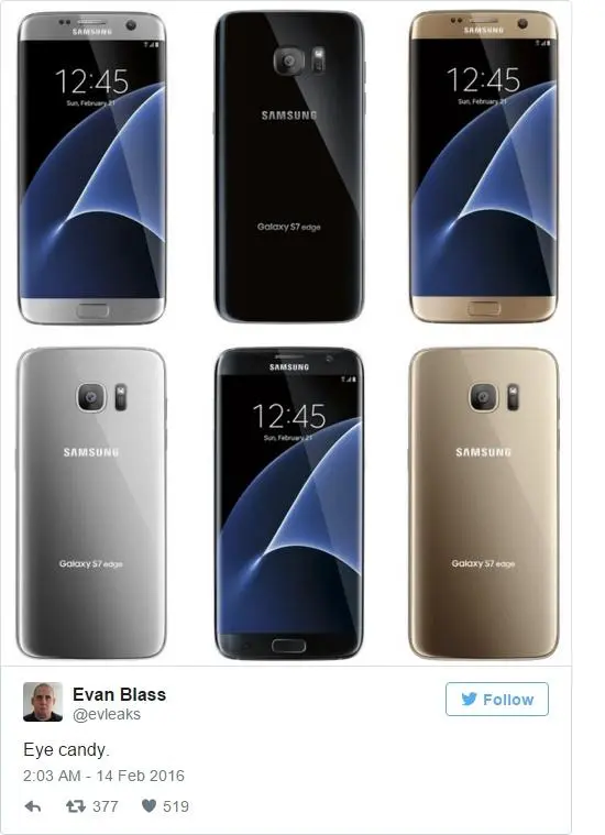 Смотрим на Samsung Galaxy S7