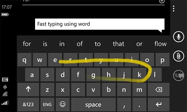 Клавиатура Microsoft держит путь на Android