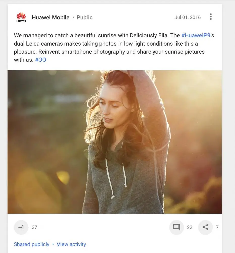 Huawei критикуют за неоднозначный рекламный ход