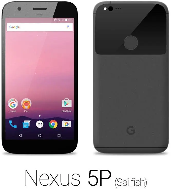 Смотрим первые рендеры Nexus 5P
