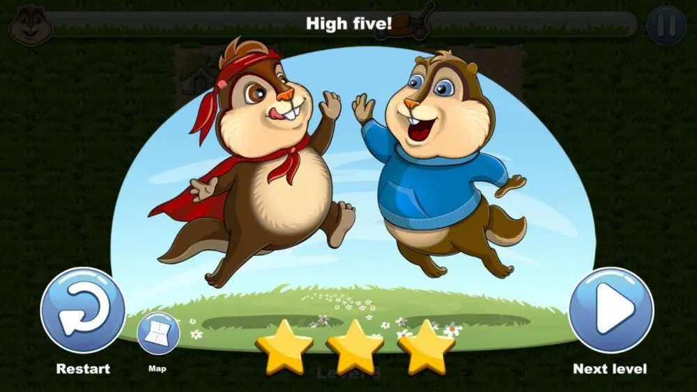 Chipmunks Trouble - к бурундукам спешим на помощь