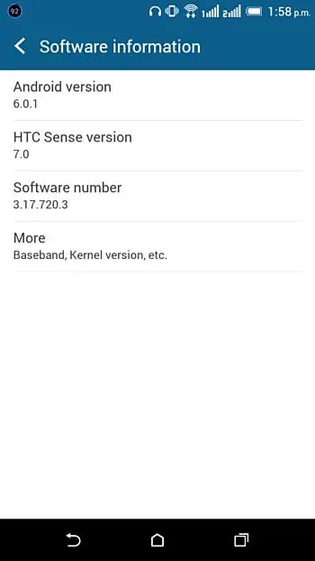 HTC Desire 820 обновляетcя до Android 6.0.1