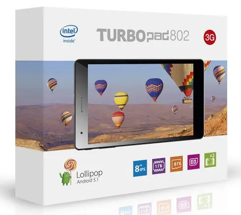 Восемь «атомных» дюймов: Обзор планшета TurboPad 802i