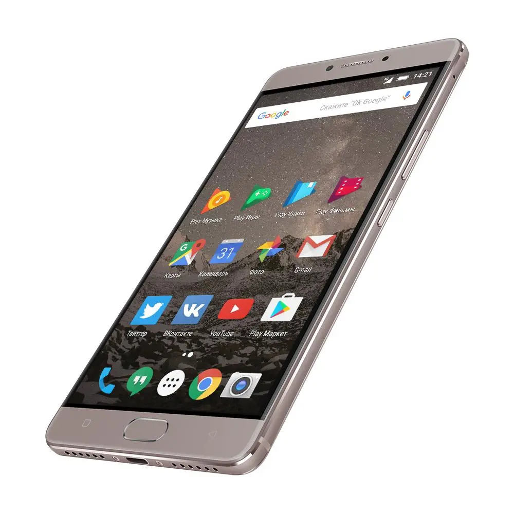 Металлический Highscreen Power Five Max с аккумулятором на 5000 mAh