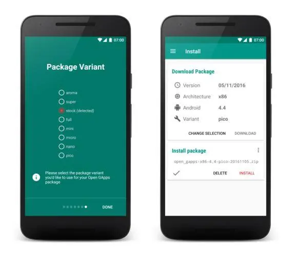 Приложение Open Gapps стало доступно в Google Play