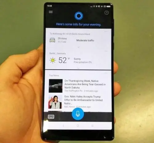 Xiaomi Mi Mix с Cortana в комплекте, и никакого Nano