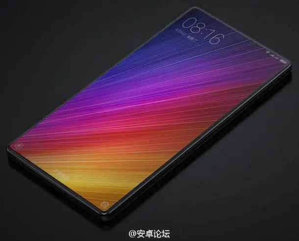 Безрамочный смартфон от Xiaomi – это Mi Note 2?