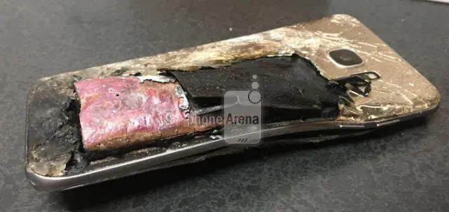Чёрная полоса у Samsung: самовозгорания Galaxy S7 edge
