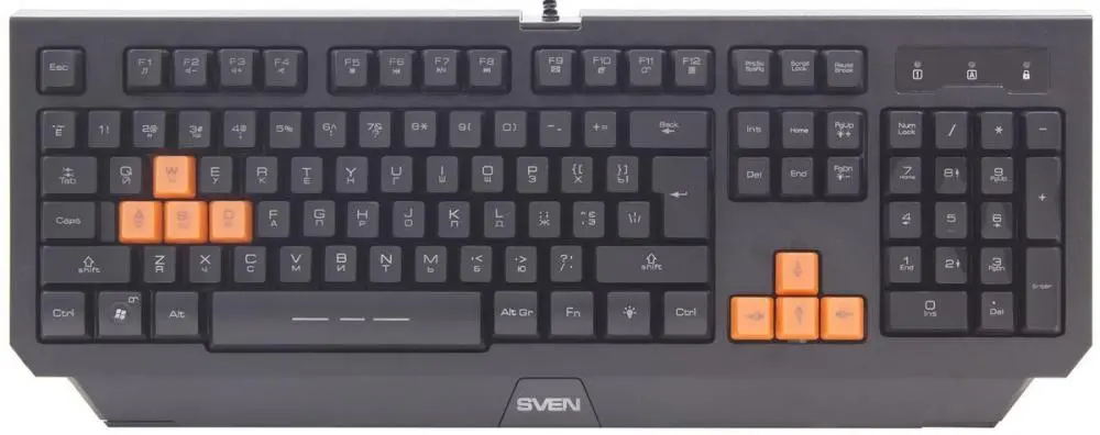 Геймерская периферия по разумной цене: обзор клавиатуры SVEN Challenge 9300 и мыши GX-950 Gaming
