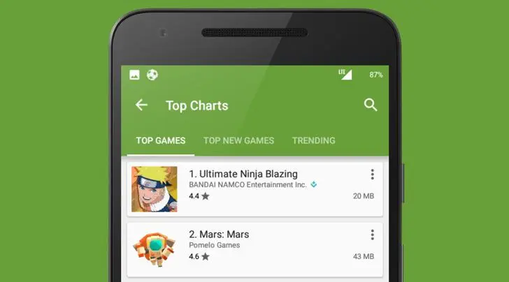 Google Play прибавил информативности - размеры везде
