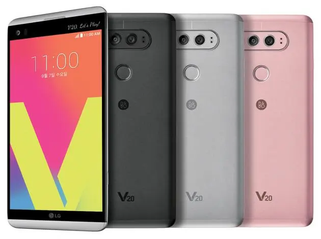 LG показала новый флагман V20