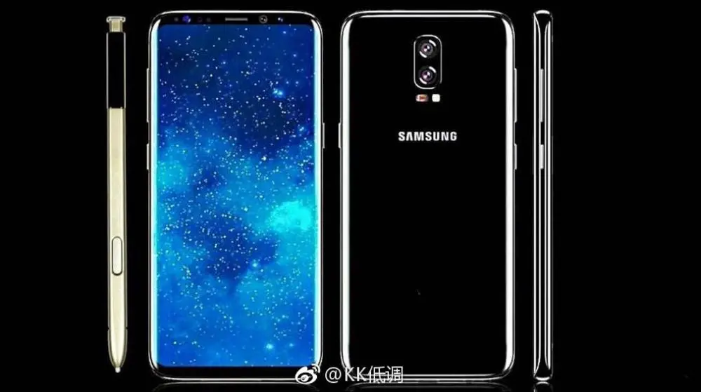 Таким мог бы оказаться Samsung Galaxy S8
