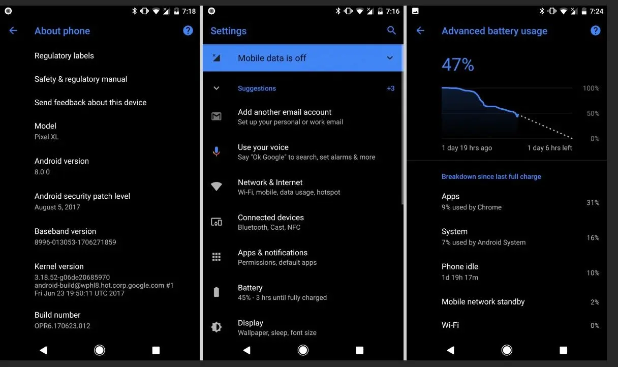 Android Oreo учится менять внешний вид, даже без root