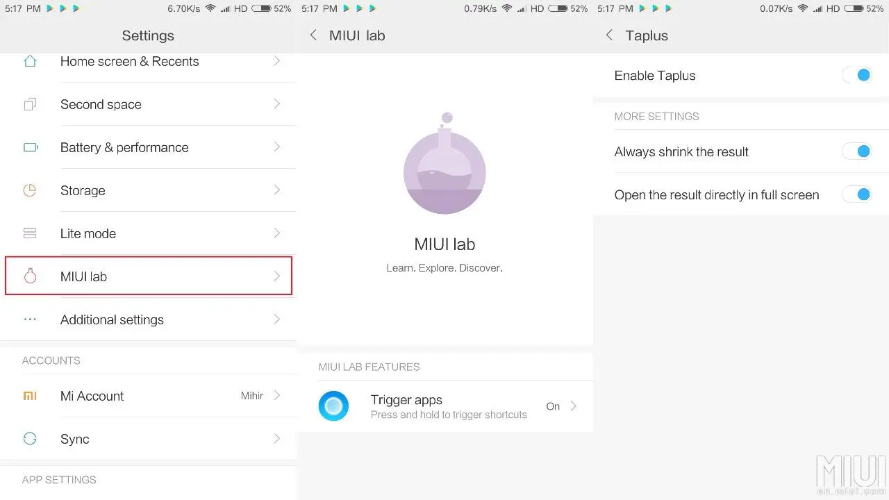 MIUI 9: новые данные — часть 3