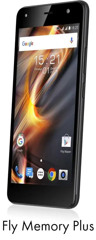 Новый смартфон Fly Memory Plus (FS528) за 5990 под Новый год