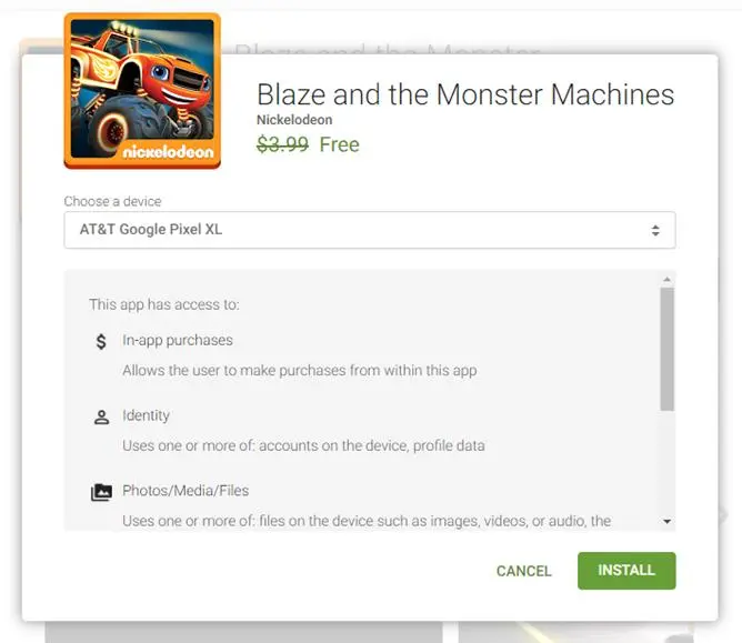 Google Play Store палит размер скидок на приложения
