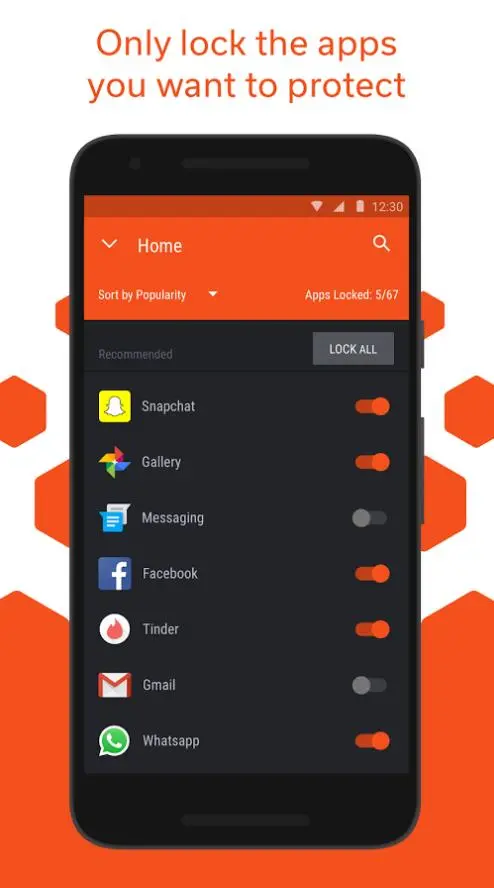 Hexlock App Lock & Photo Vault - очень бдительное приложение на страже вашей приватности