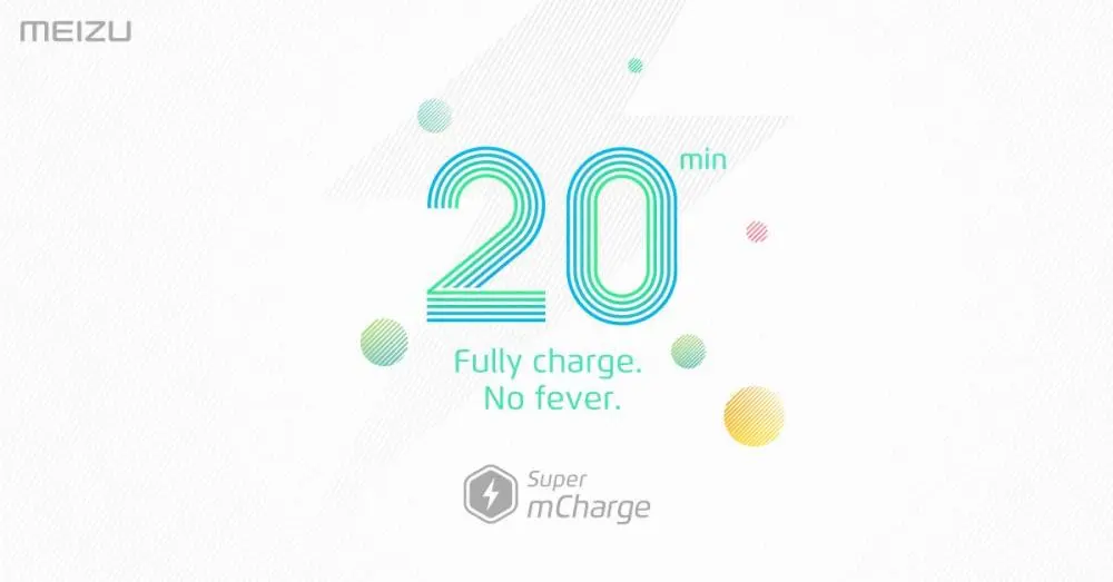 Meizu анонсировала технологию быстрой зарядки Super mCharge