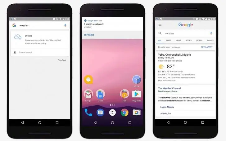 Google Search сам найдёт, что вы хотели, когда будет онлайн
