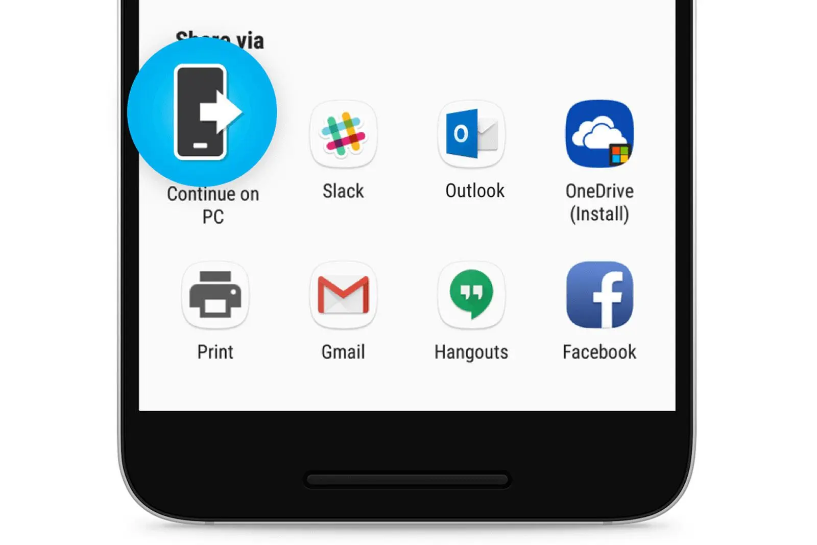 Шарить ссылки из Android на ПК с Windows 10 уже возможно