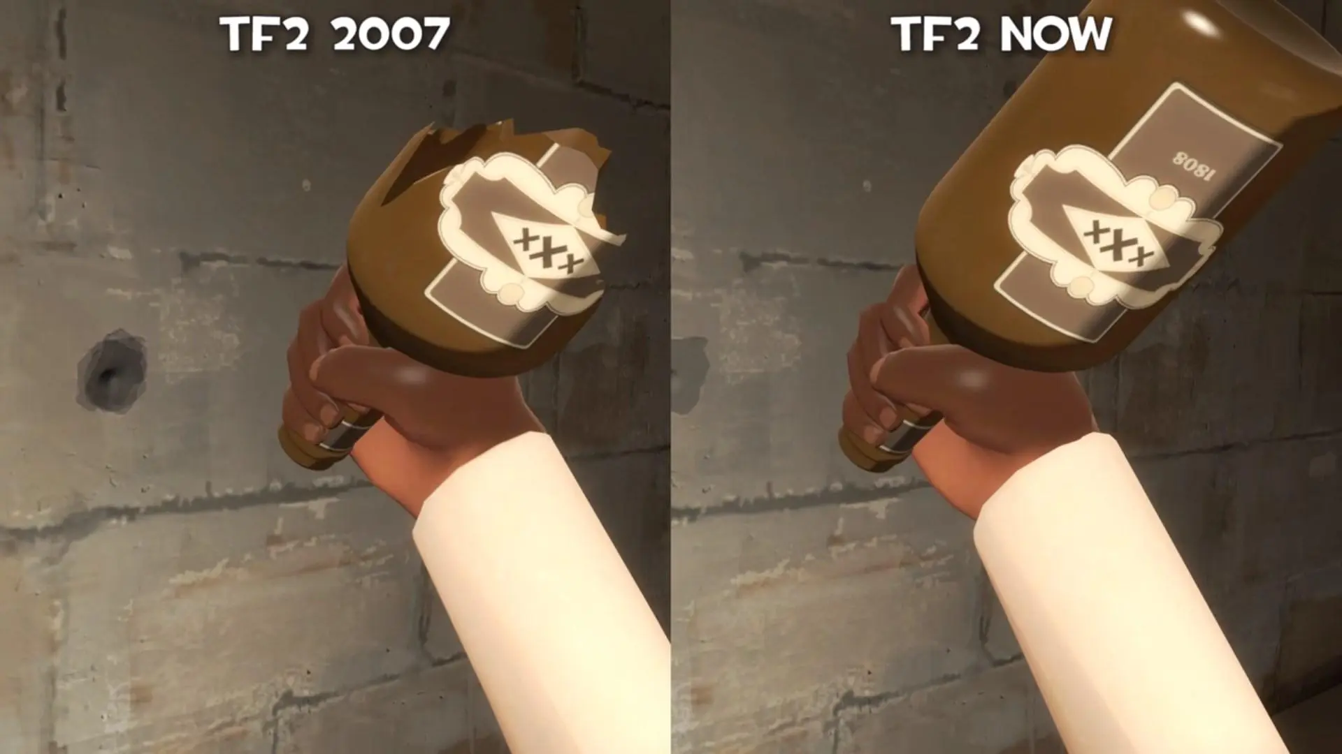 Графика в Team Fortress 2 деградирует