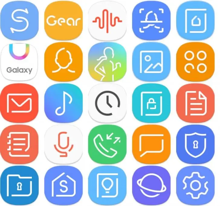 Новый интерфейс смартфонов Samsung, начиная с Galaxy S8