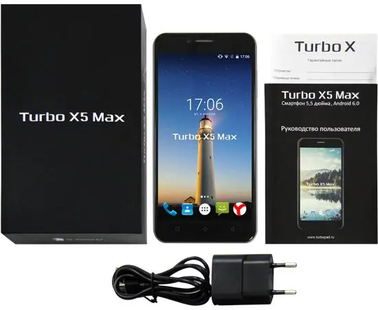 Долгоиграющий смартфон Turbo X5 Max