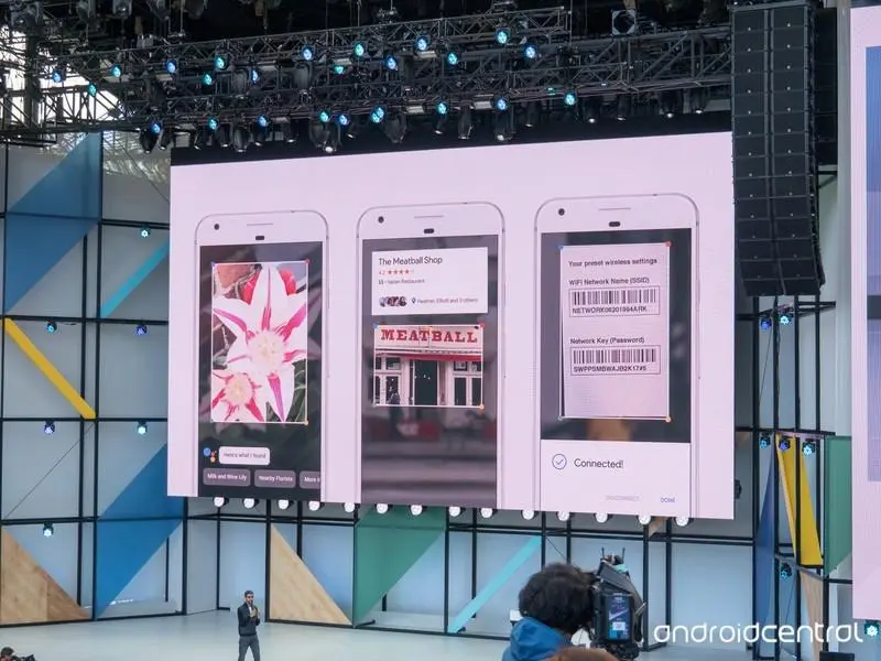 Google Lens - систему визуального поиска показали на Google I/O 2017