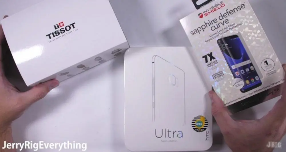 Можно ли поцарапать сапфировое стекло HTC U Ultra? Проверим!