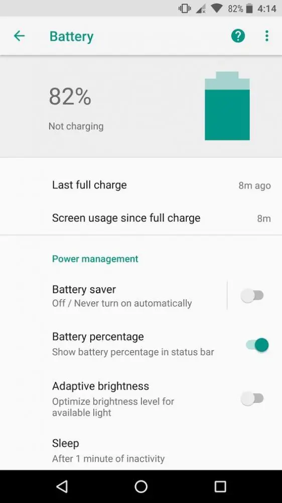 Скриншоты Android O с Nexus 6P
