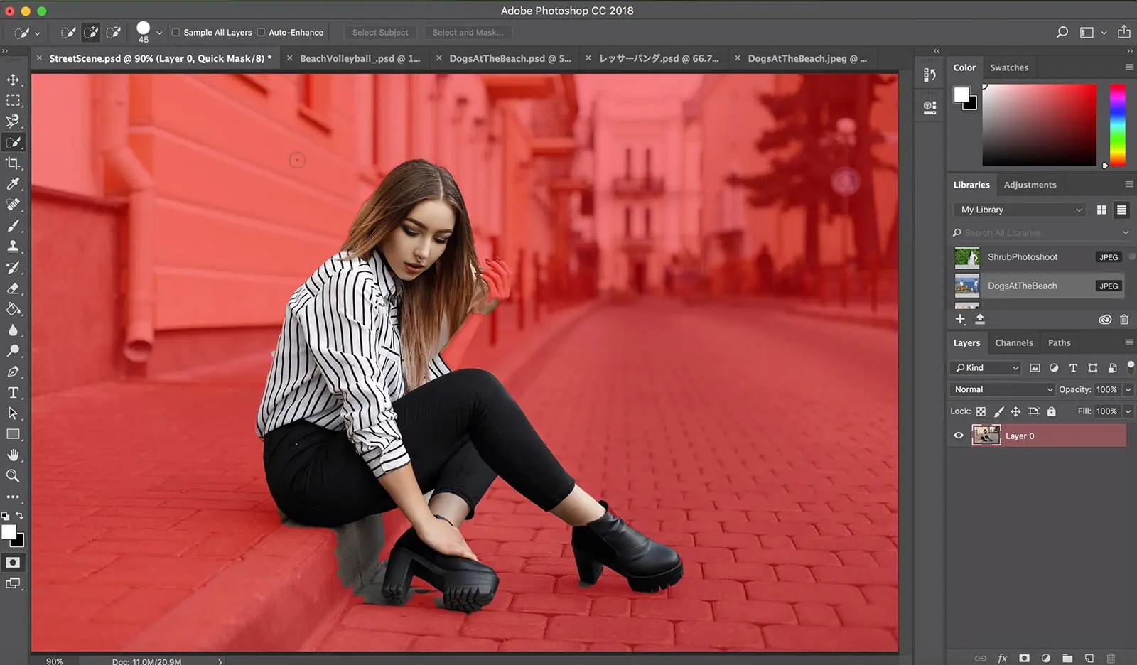 Photoshop становится проще - учится автоматически выделять объекты на фото