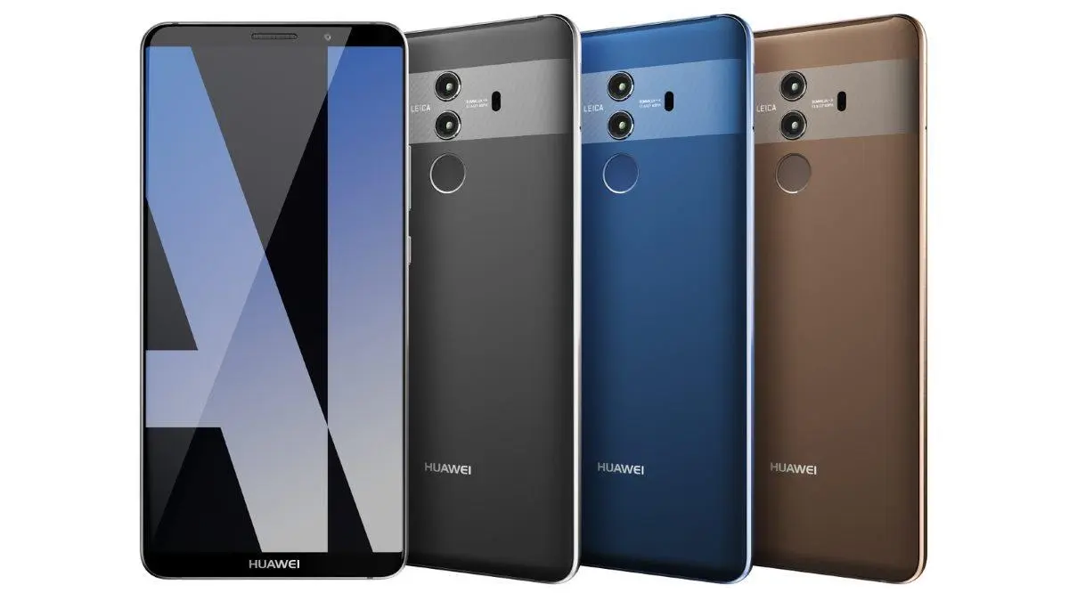 Huawei Mate 10 красуется на официальных рендерах