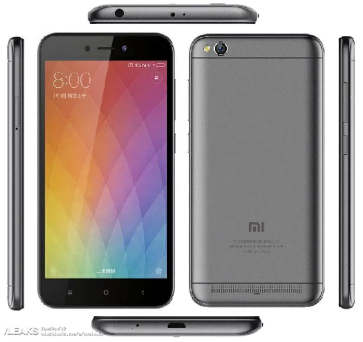 Xiaomi Redmi 5A на фото и с характеристиками