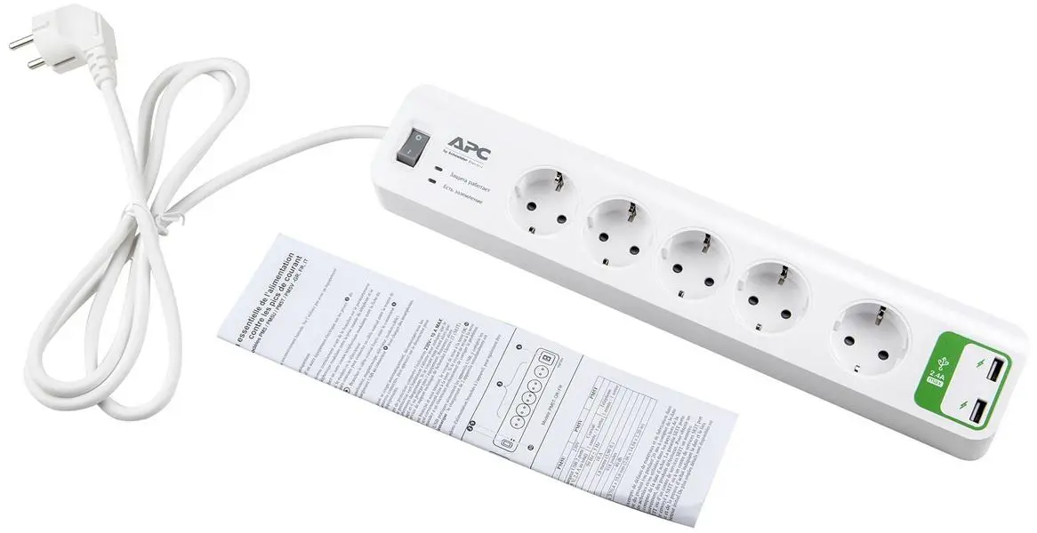 Обзор сетевых фильтров APC by Schneider Electric: АРС Р43-RS, АРС PM5U-RS, 