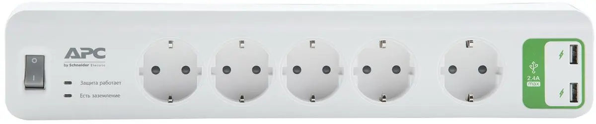 Обзор сетевых фильтров APC by Schneider Electric: АРС Р43-RS, АРС PM5U-RS, 