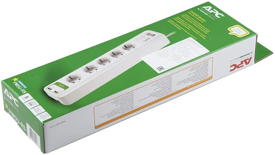Обзор сетевых фильтров APC by Schneider Electric: АРС Р43-RS, АРС PM5U-RS, 