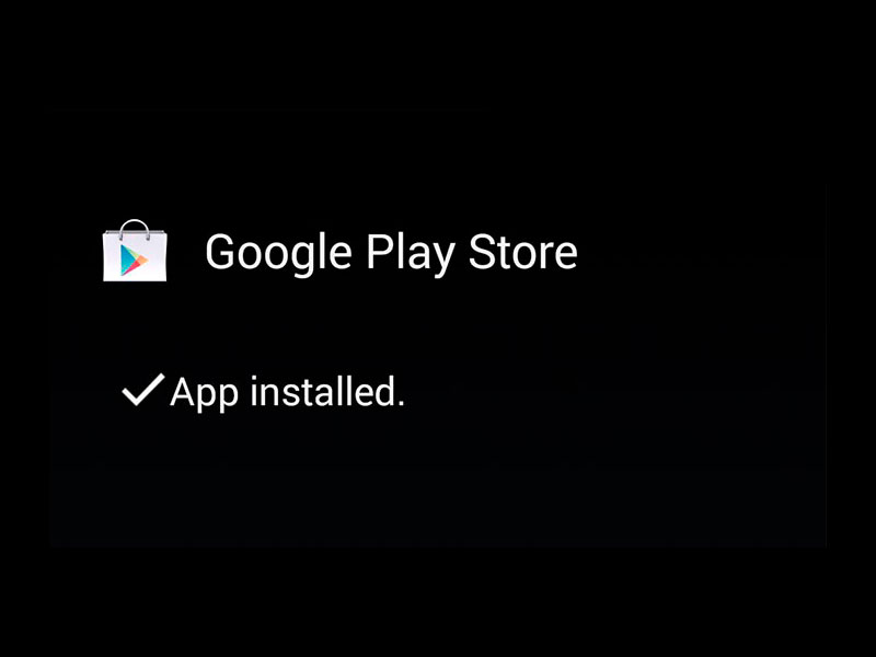 Google play Store версии 9.6.11 готов к ручной загрузке