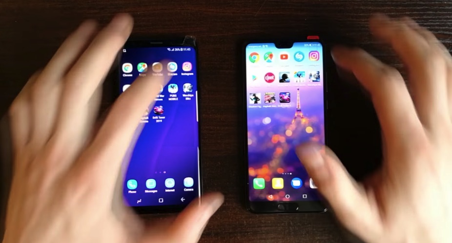 Huawei P20 или Samsung Galaxy S9. Кто быстрее?