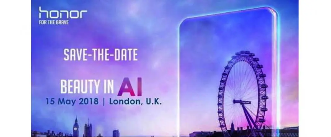 Huawei покажет новый Honor в Лондоне уже в мае