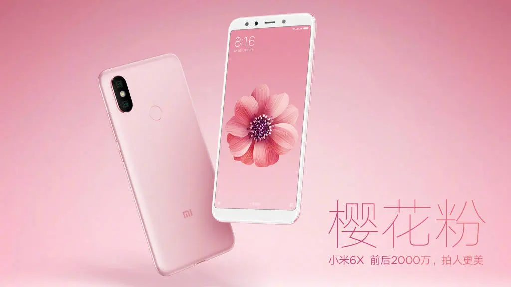 Стали известны цвета смартфона Xiaomi Mi A2