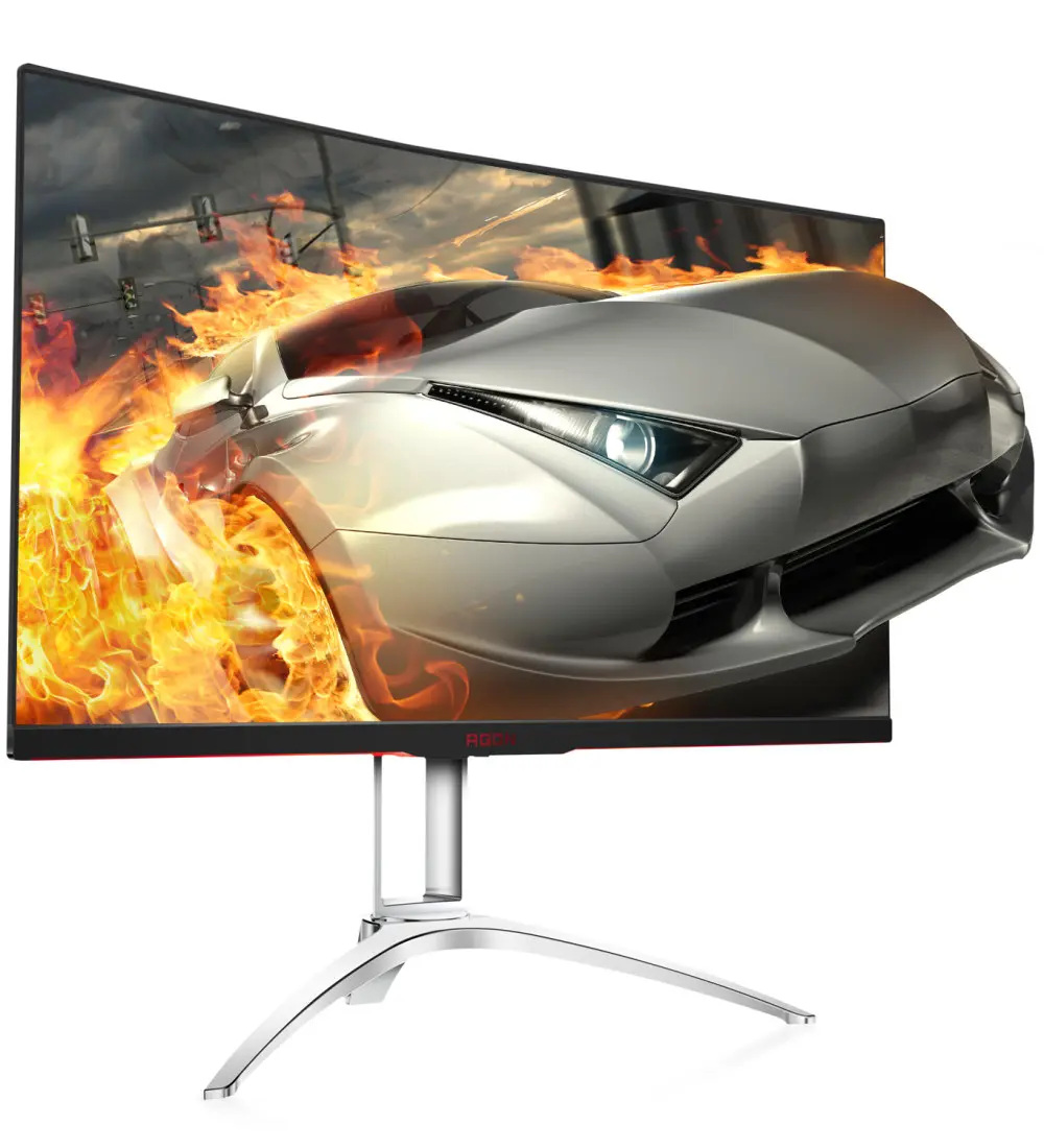 Вогнутая панель, плавный геймплей: обзор игрового монитора AOC AGON AG322QC