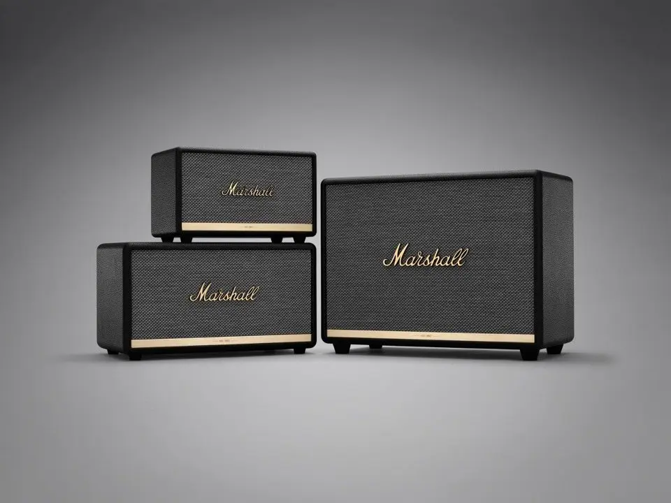 Marshall представила обновлённые акустические системы Acton II, Stanmore II, Woburn II