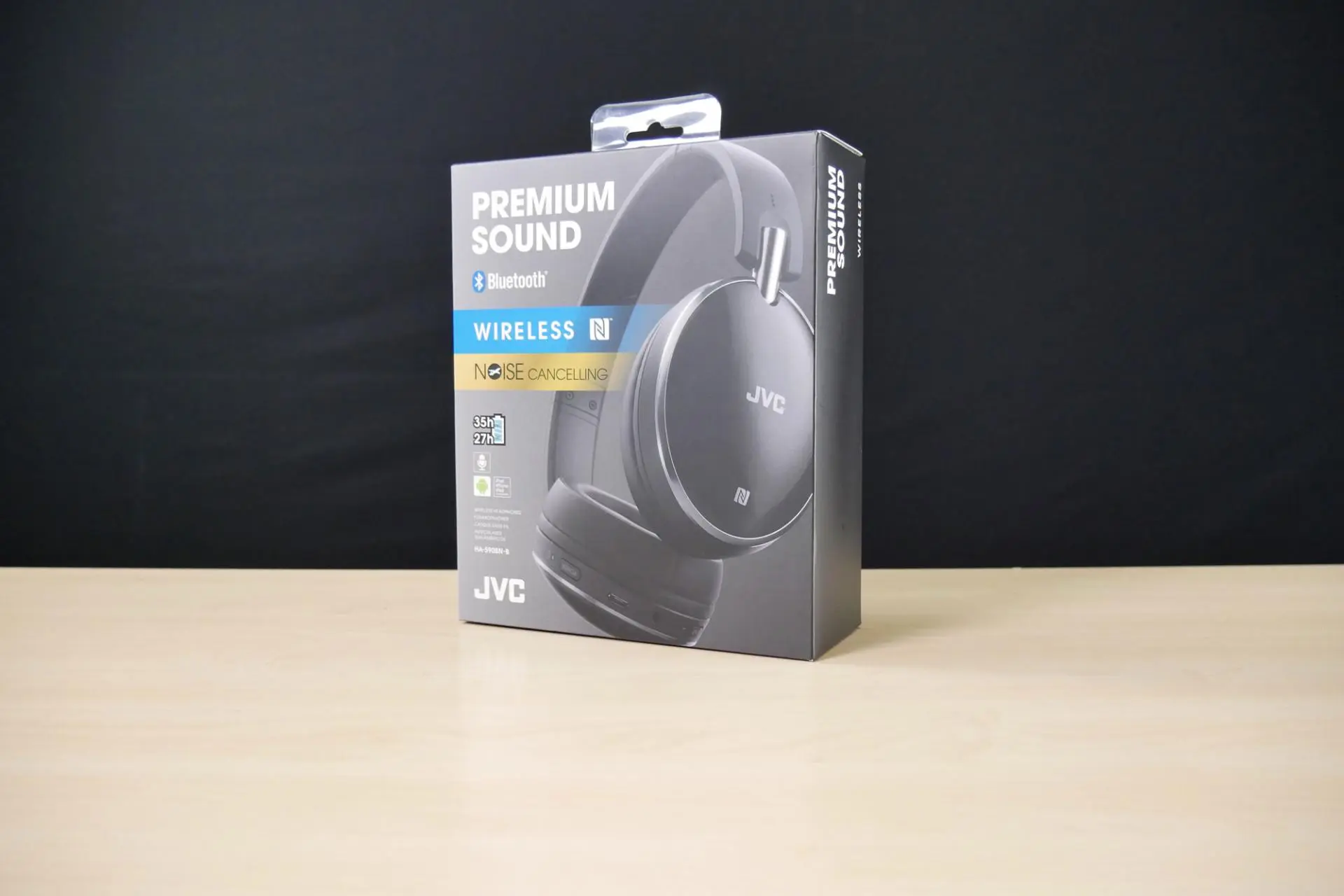 Обзор беспроводных наушников JVC HS-S90BN-B с активным шумоподавлением