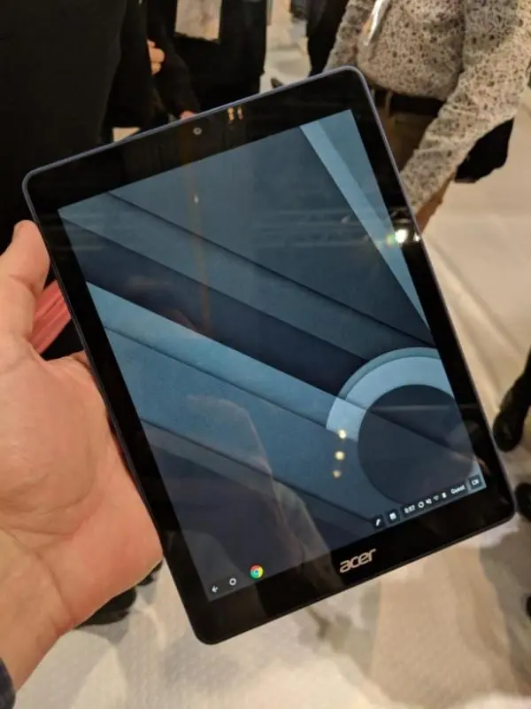 Chrome OS появилась на планшете Acer