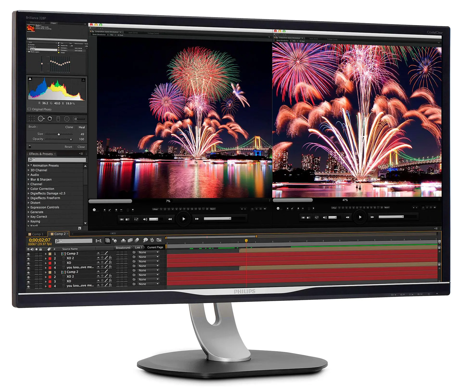 Для профессионалов, которым важны детали: новый монитор Philips 328P6AUBREB